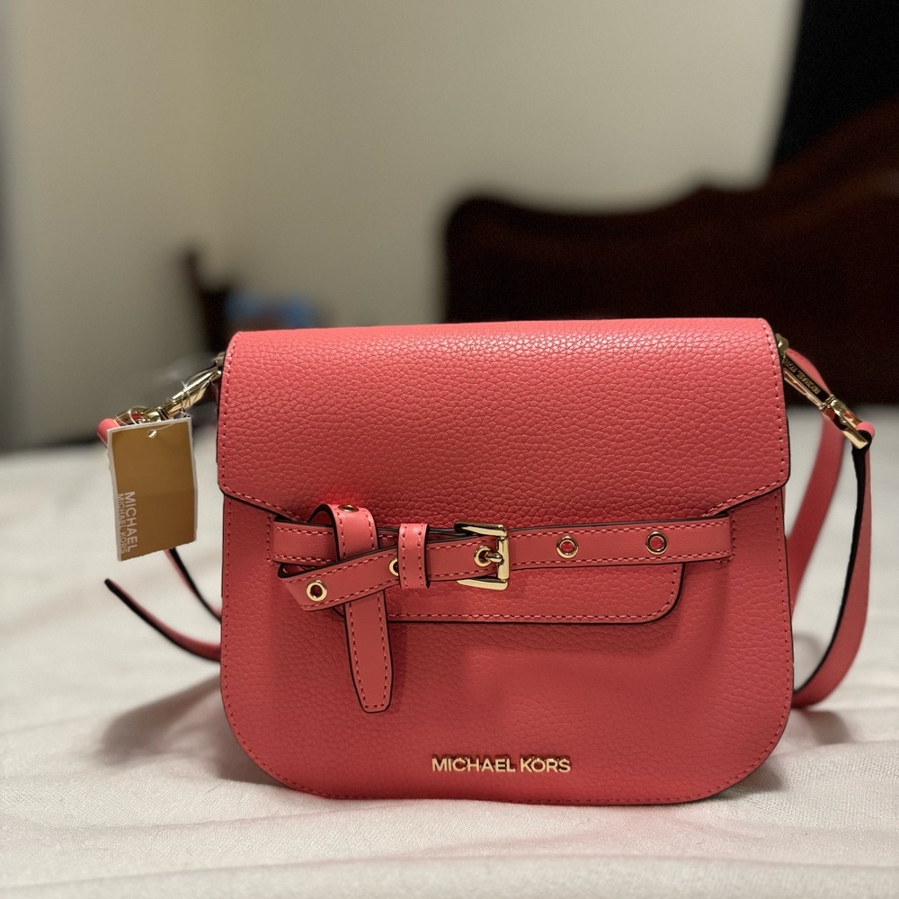 Michael Kors Coral Crossbody Bag